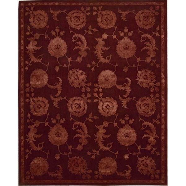 Nourison Regal Area Rug Collection Garnet 8 Ft 6 In. X 11 Ft 6 In. Rectangle 99446055279